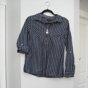 1/2 zip Tommy Hilfiger 100% cotton tunic